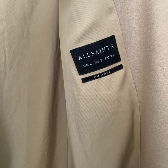 NWOT AllSaints Ora Coat - Picture 2 of 3